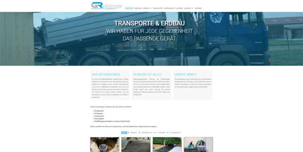 Rohringer Transporte & Erdbau